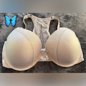 Victoria's Secret Cream Lace Bra - 38DDD